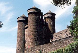Le château d'Anjony en Auvergne